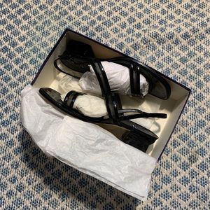 *PRICE DROP*  Stuart Weitzman Zespan Black Micro Stretch sz 10